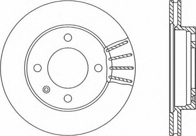 OPEN PARTS bdr115820 -  Тормозной диск